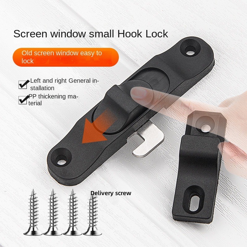 Furniture Hardware Connectors - Spring Plastic Push-Pull Folding Door Window