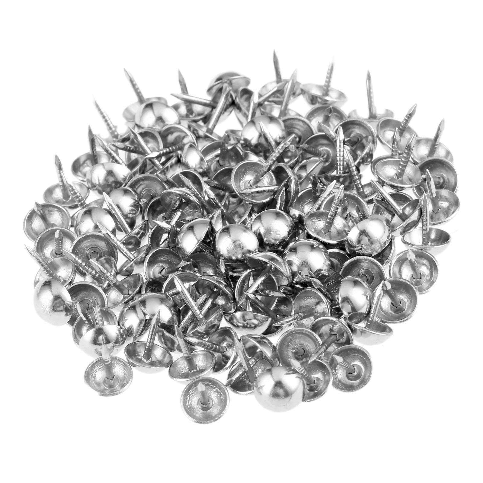 Furniture Upholstery Hardware - 100Pcs 7x10mm Silvery Pushpin Doornail Hardware