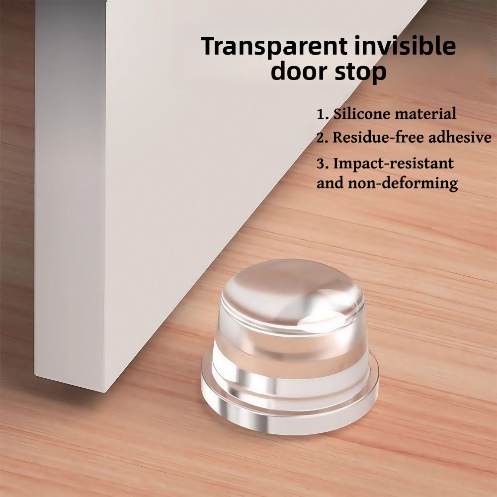 Furniture Home Hardware - Silicone Door Stopper Wall Protector Bedroom