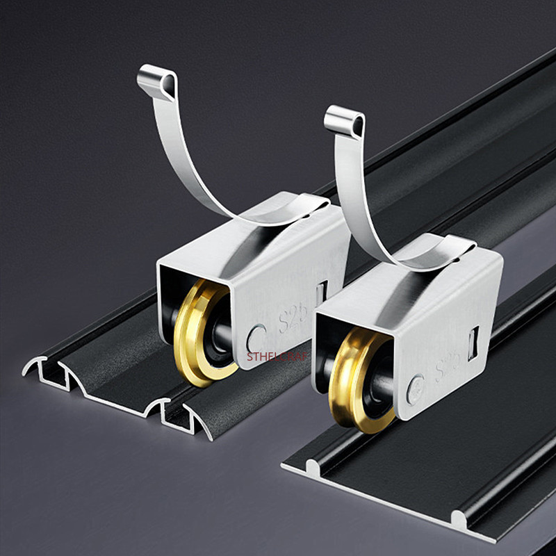 2Pcs Stainless Steel Track Pul - огляд і ціна Furniture Rails Hardware