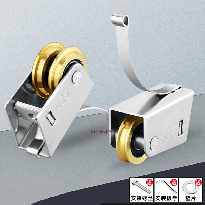 2Pcs Stainless Steel Track Pul - огляд і ціна Furniture Rails Hardware
