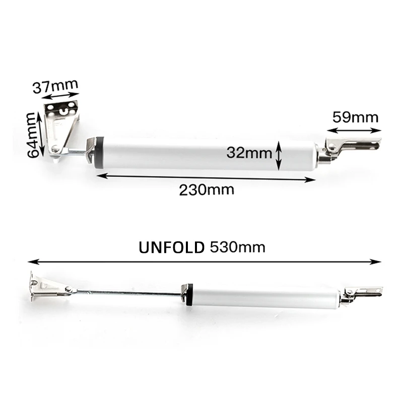 Automatic Silent Door Closer w - огляд і ціна Furniture Joinery Hardware