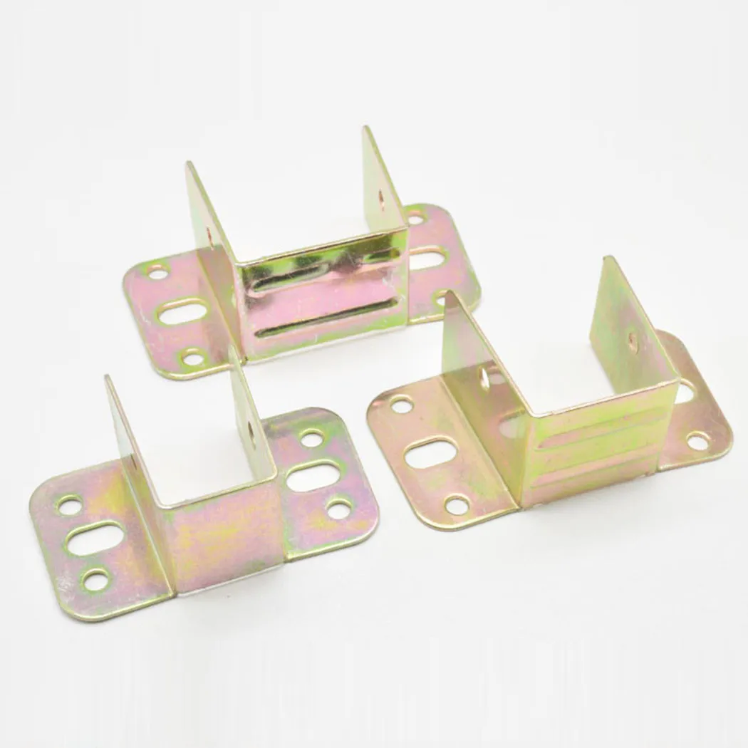 2pcs U Shaped Metal Bed Bracke - огляд і ціна Furniture Hardware Connectors