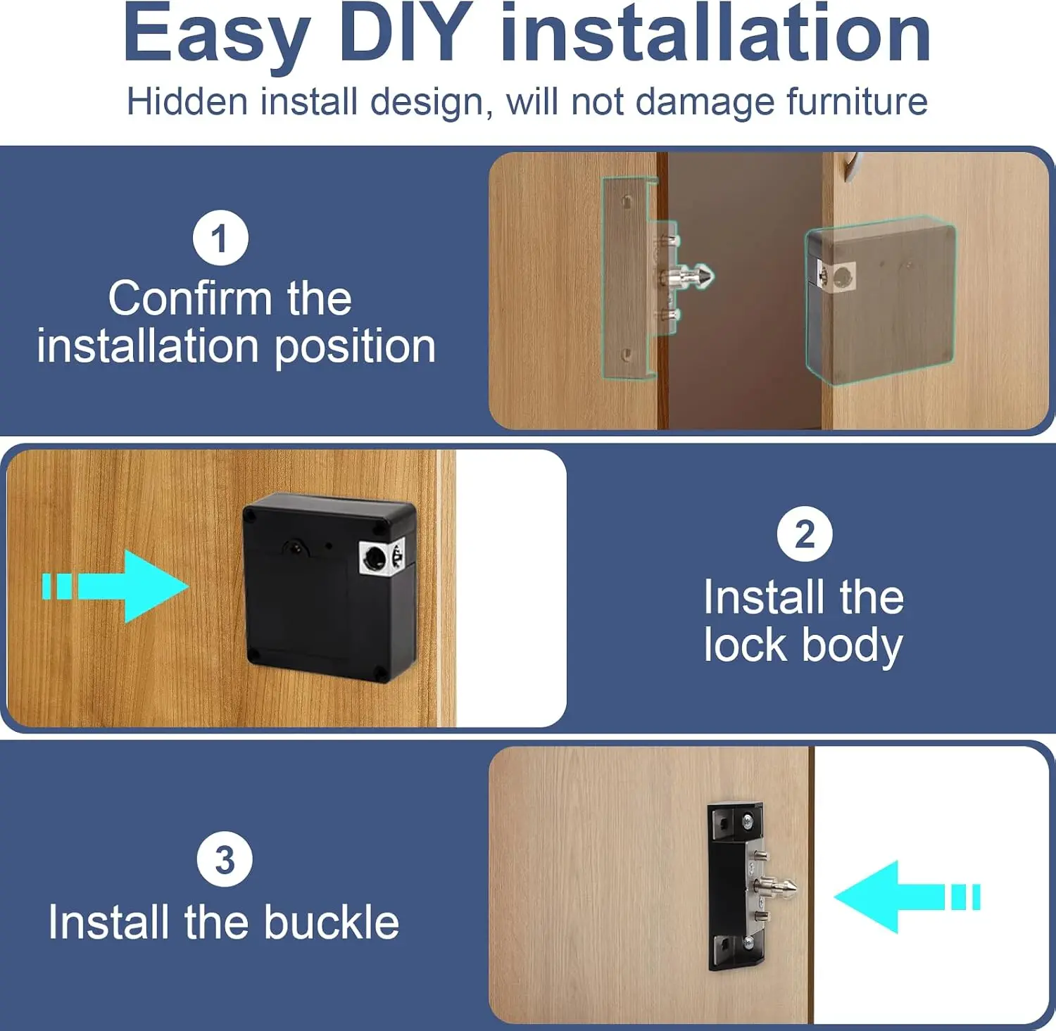 Mobile phone NFC smart locker  - огляд і ціна Furniture Home Hardware