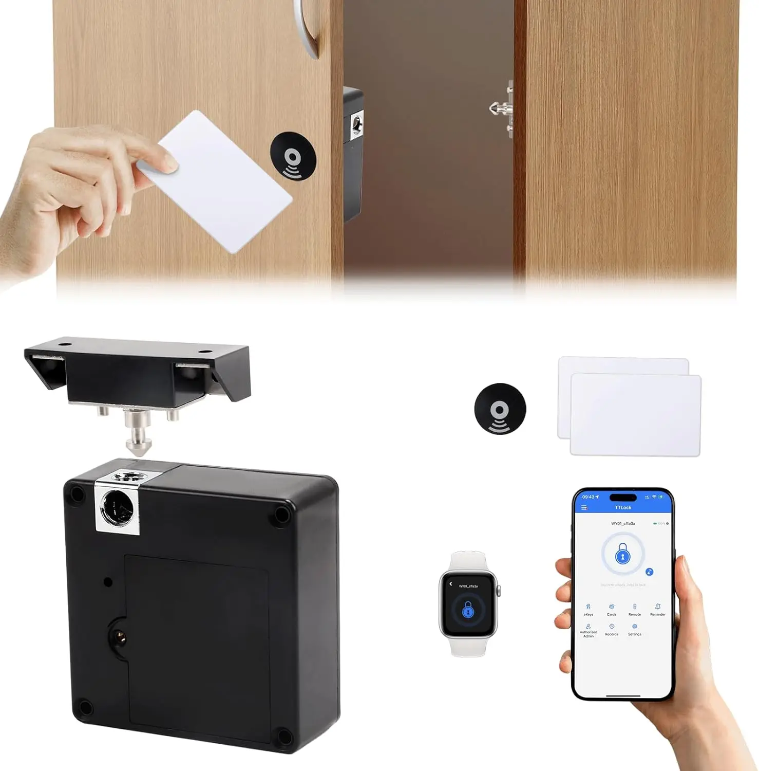 Mobile phone NFC smart locker  - огляд і ціна Furniture Home Hardware