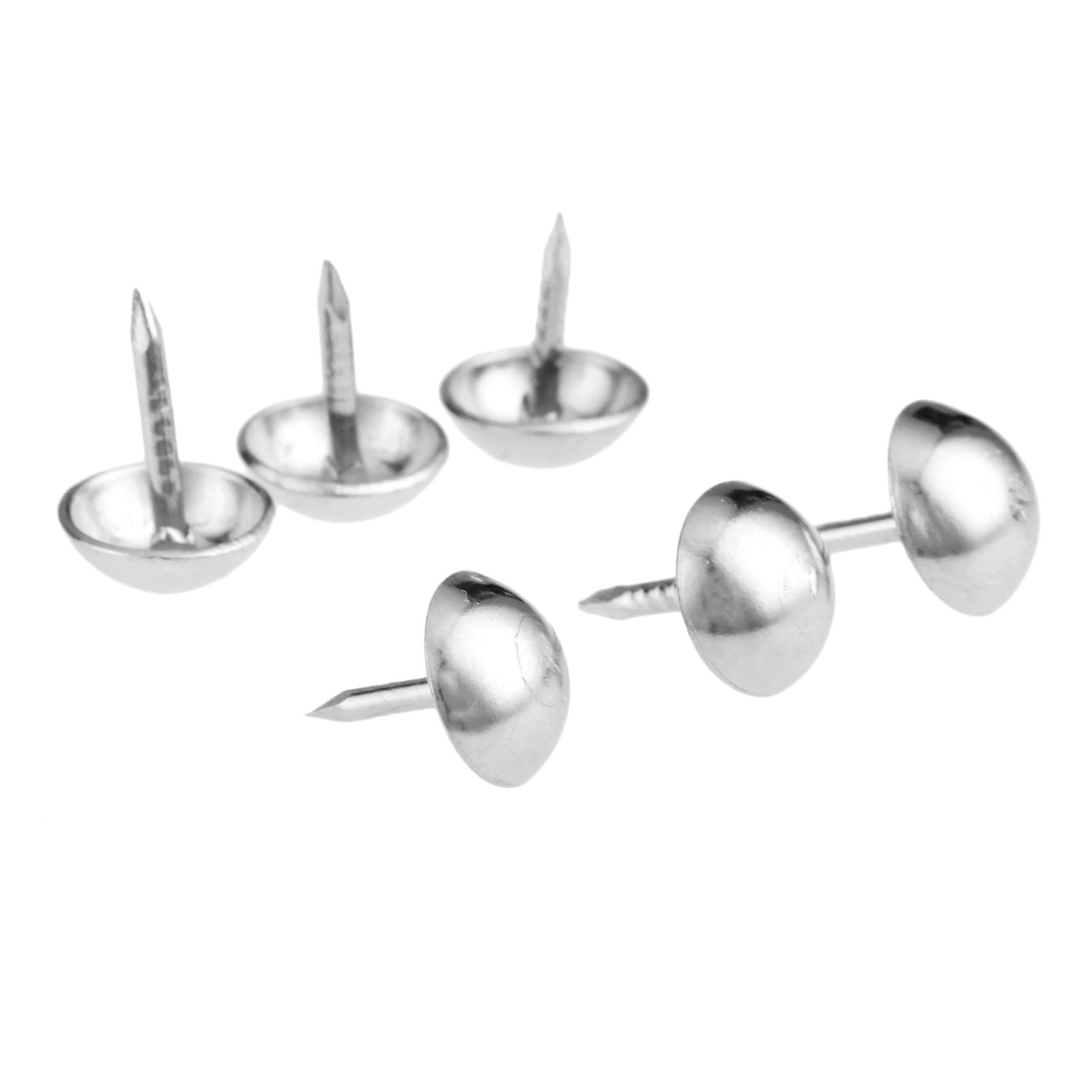 100Pcs 7x10mm Silvery Pushpin  - огляд і ціна Furniture Upholstery Hardware