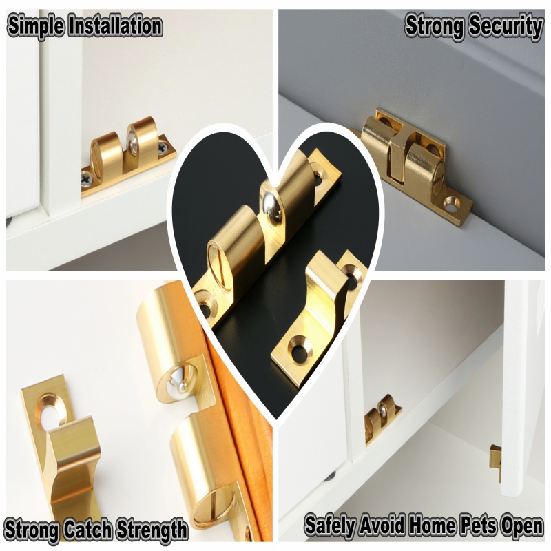 3/6pcs Cabinet Closet Door Bal - огляд і ціна Furniture Home Hardware