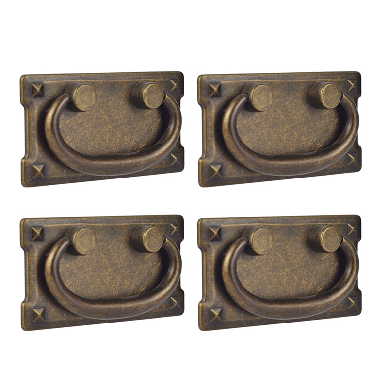 4Pcs Vintage Antique Bronze Dr - огляд і ціна Furniture Home Hardware