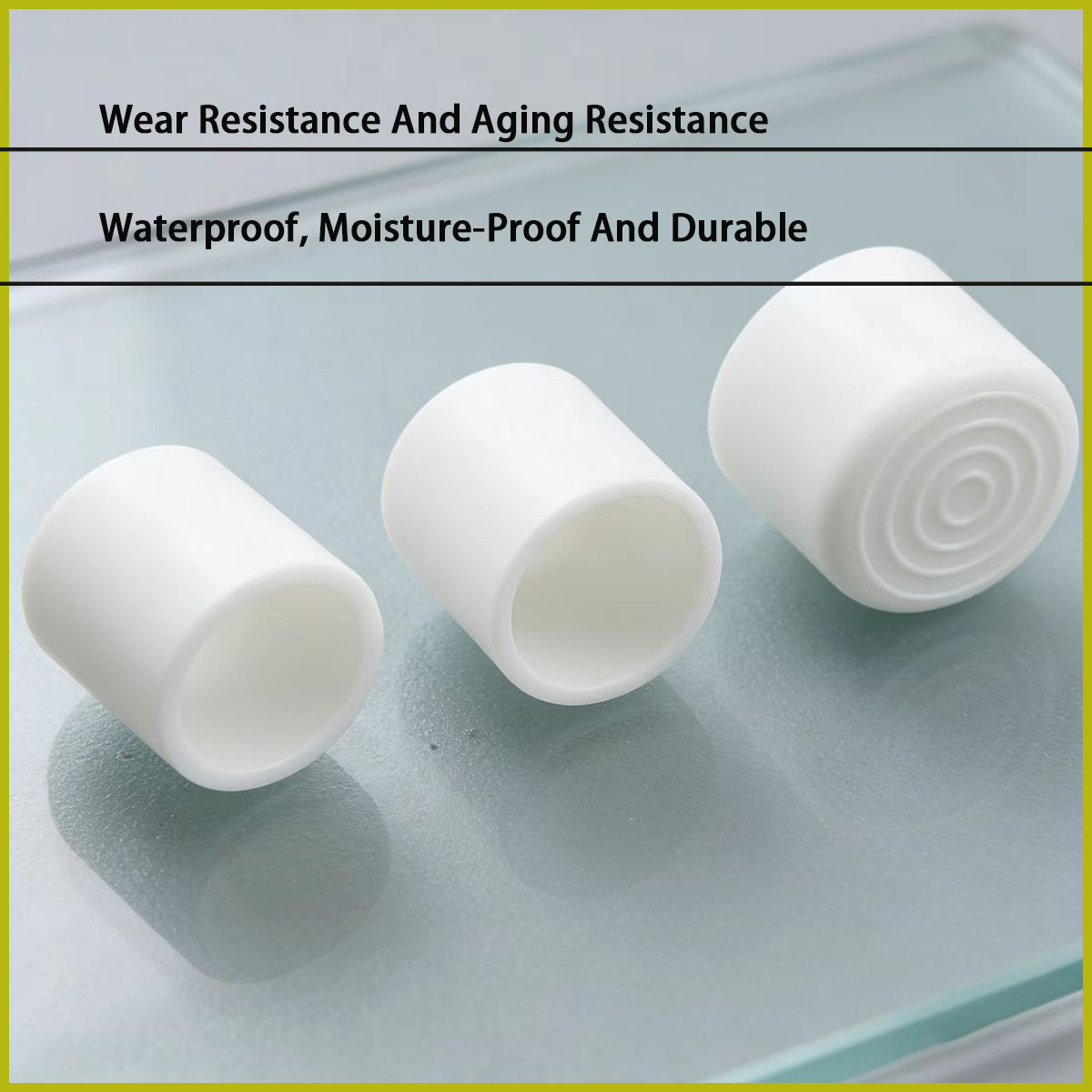A White PVC Soft Rubber Protec - огляд і ціна Used Furniture Hardware