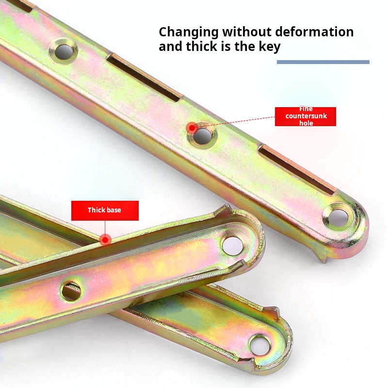 1set 6/8 inch Metal Bed Bracke - огляд і ціна Furniture Rails Hardware