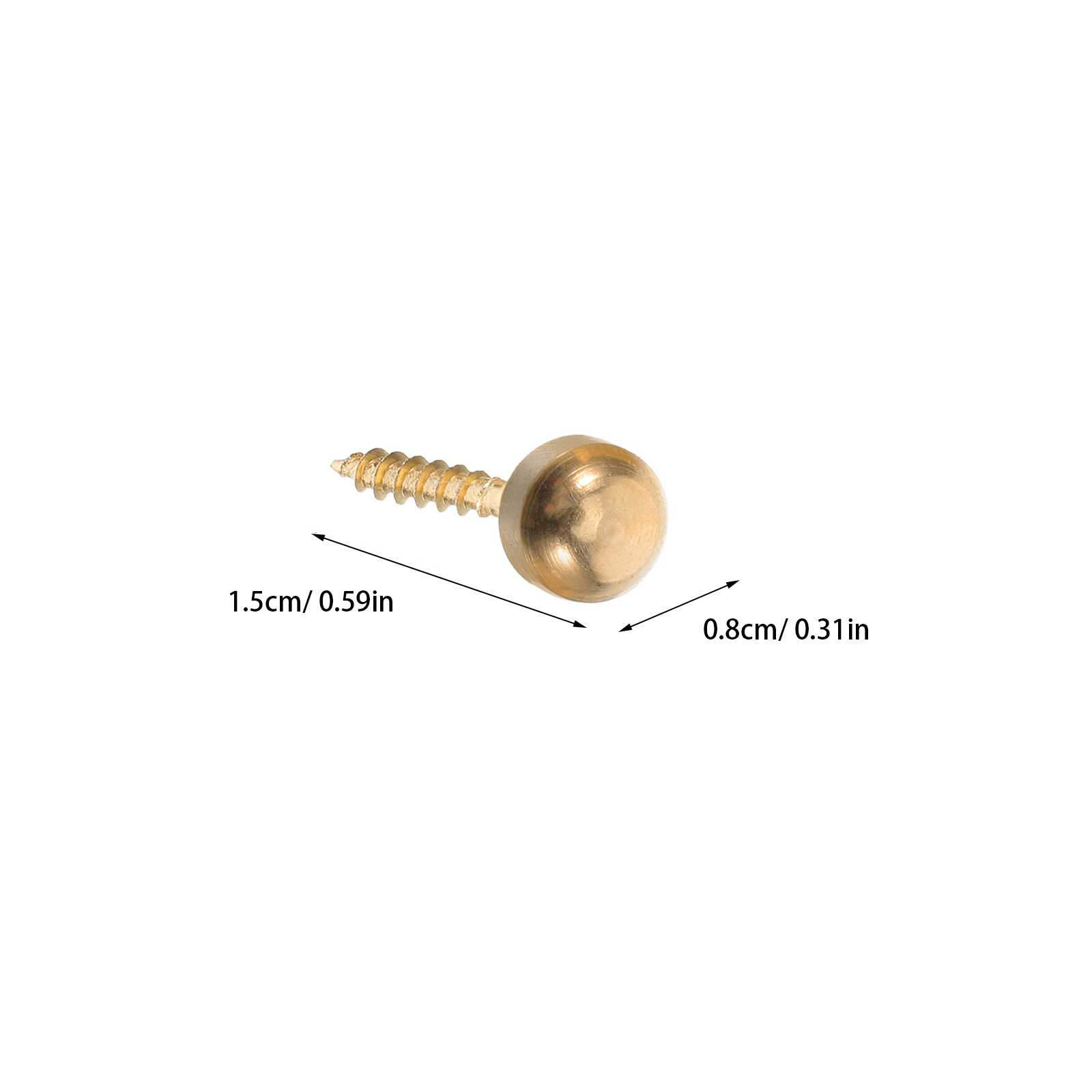 16Pcs Decorative Copper Screw  - огляд і ціна Furniture Upholstery Hardware