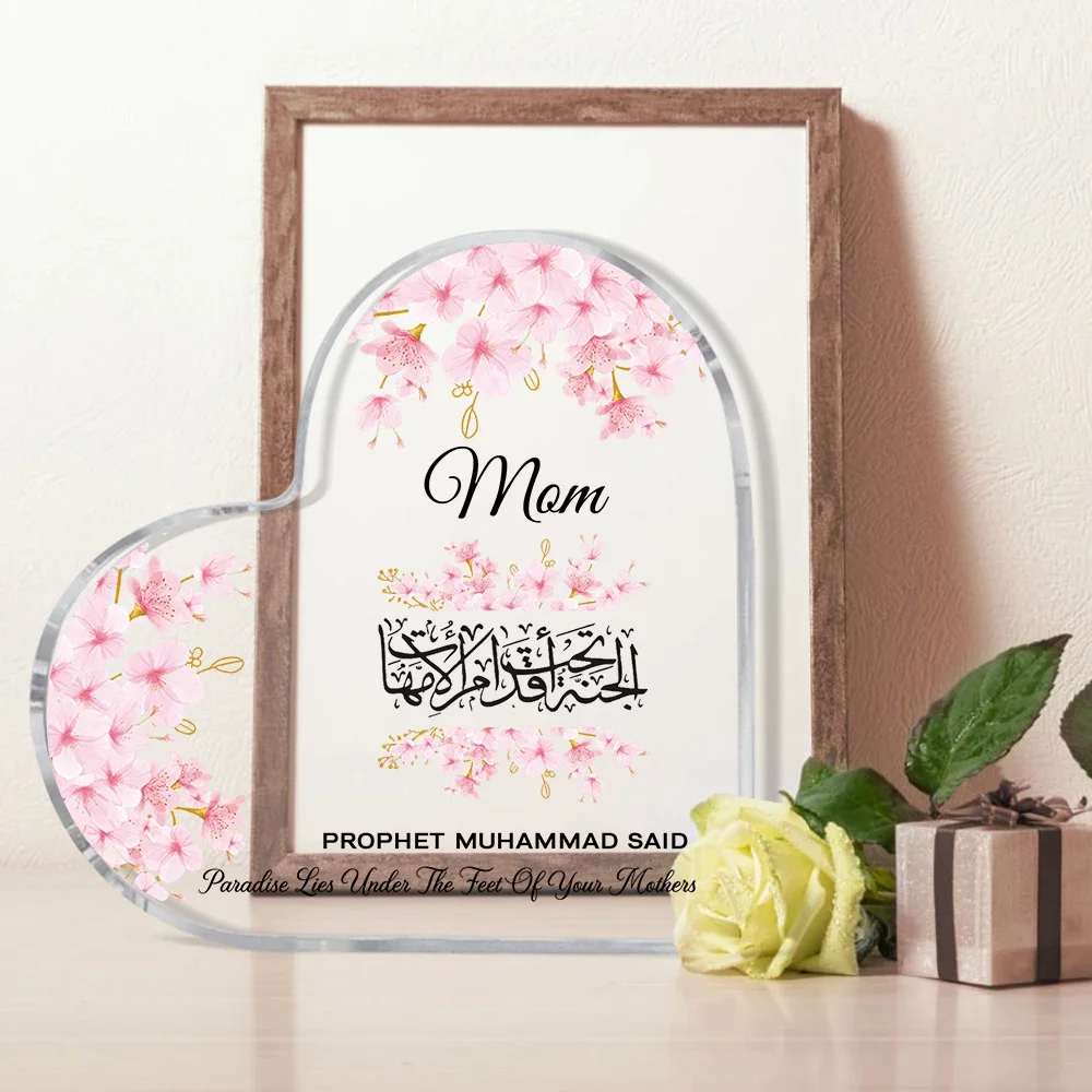 Heart Acrylic Desk Plaque Mom  - огляд і ціна Furniture Paradise & Hardware Ghaziabad Photos