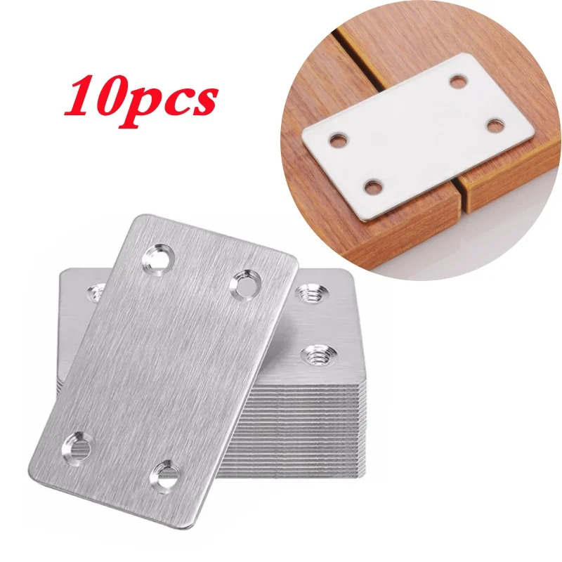 10Pcs Stainless Steel L-Shaped - огляд і ціна Furniture Joinery Hardware