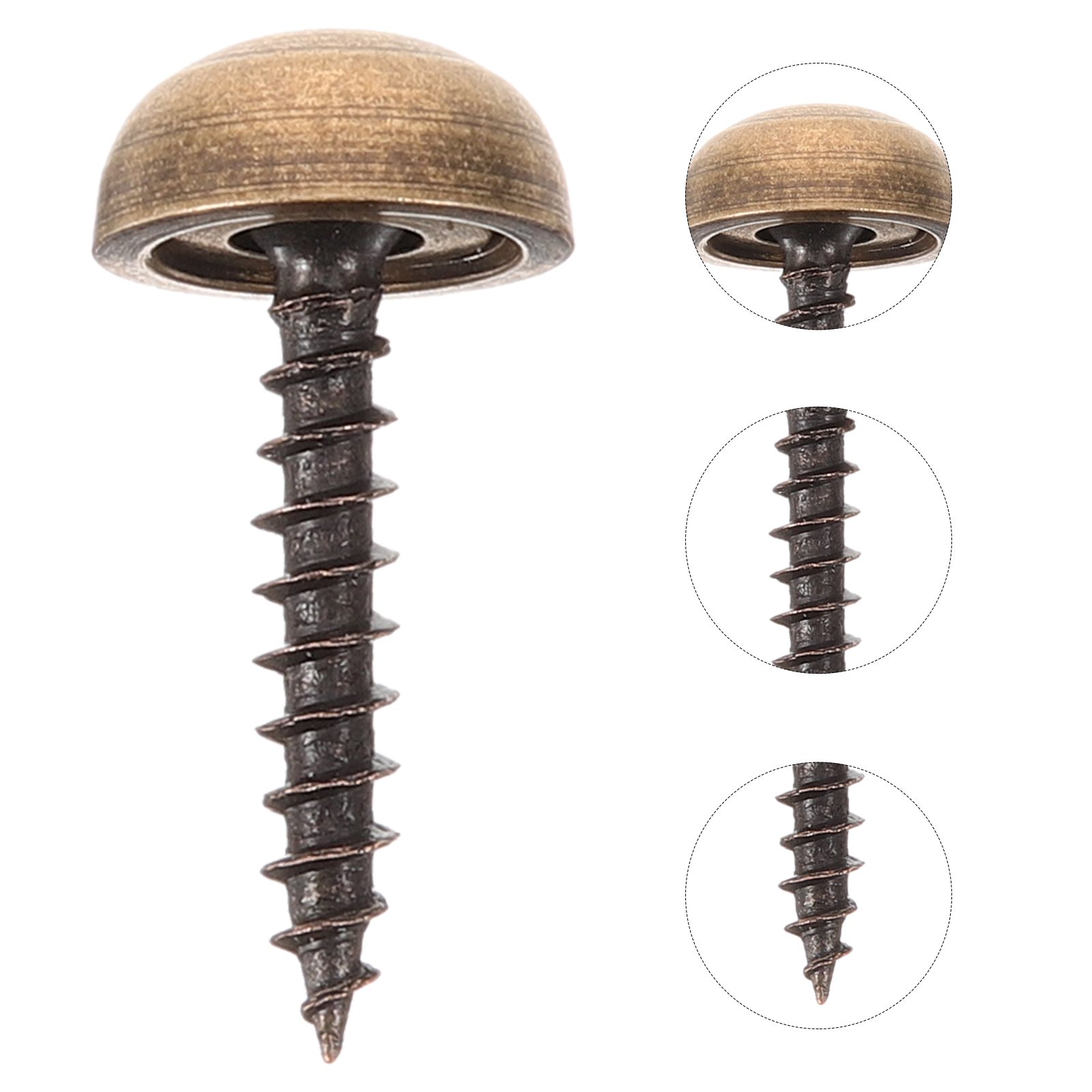8pcs 13mm Brass Brass Screws C - огляд і ціна Furniture Upholstery Hardware