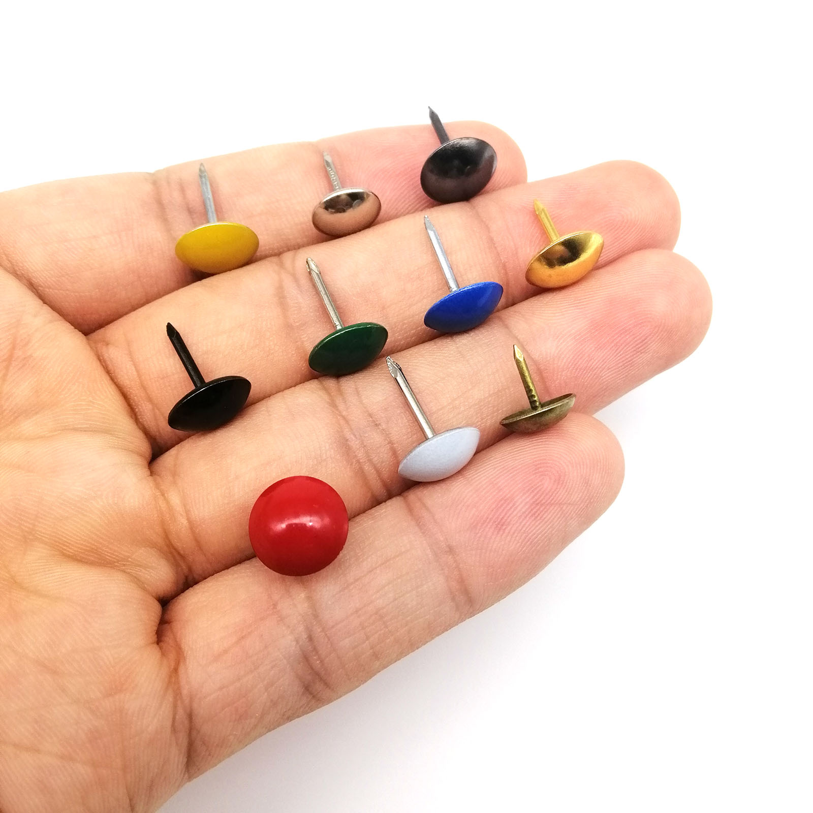 50pcs Colorful Upholstery Nail - огляд і ціна Furniture Upholstery Hardware