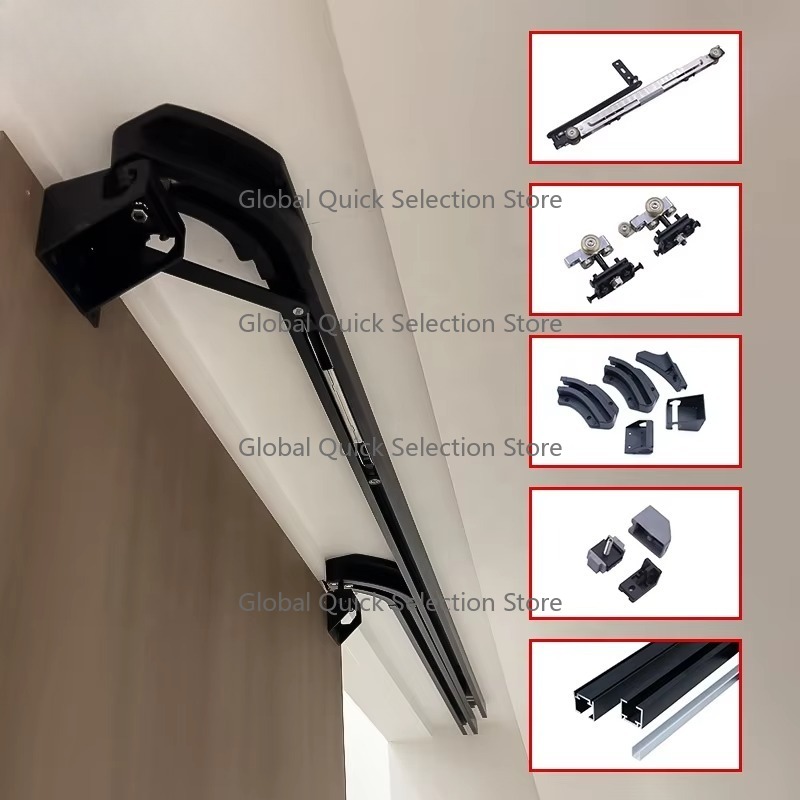 nward Push Bus Door Slide Rail - огляд і ціна Furniture Rails Hardware