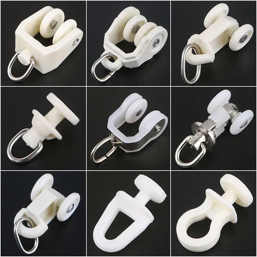 10Pcs Straight Curved Track Ro - огляд і ціна Furniture Rails Hardware