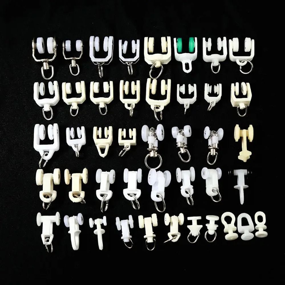 10Pcs Straight Curved Track Ro - огляд і ціна Furniture Rails Hardware