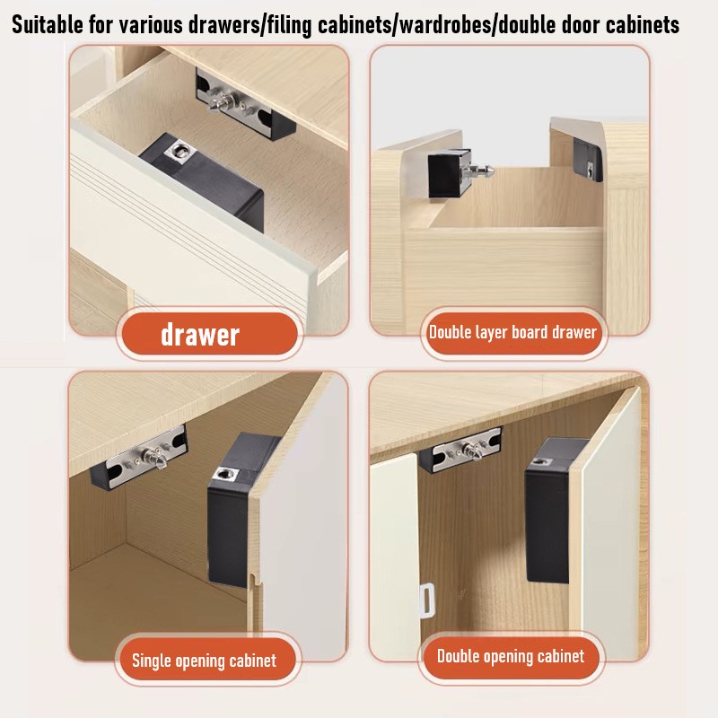 Tuya Smart Cabinet Door Lock K - огляд і ціна Furniture Home Hardware