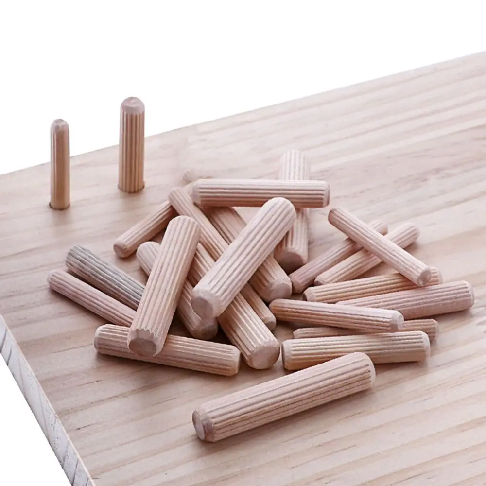 Wooden Dowel Pins 6/8mm Fluted - огляд і ціна Furniture Joinery Hardware