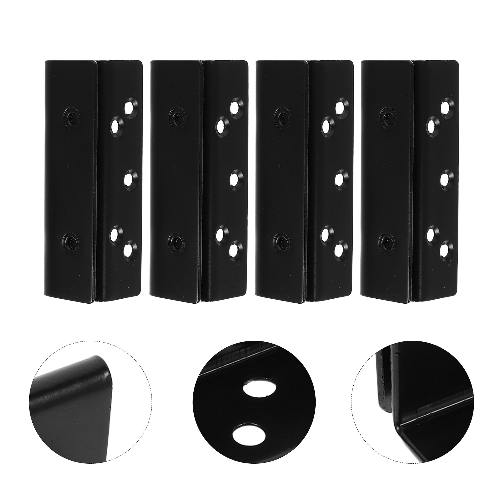 4Pcs Bed Rail Support Brackets - огляд і ціна Furniture Rails Hardware